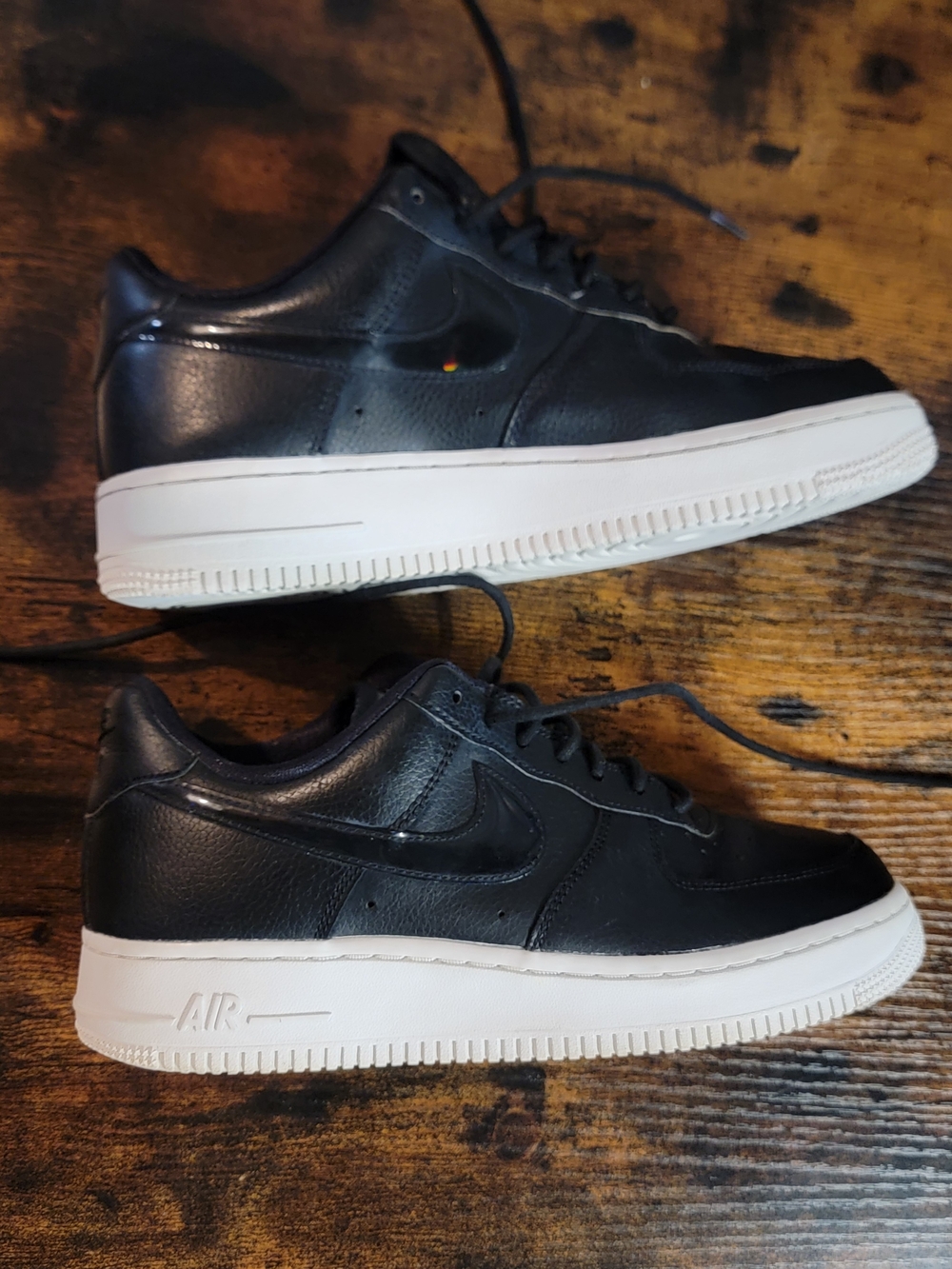 Nike Air Force 1 Low - Black Iridescent - Picture 3 of 10